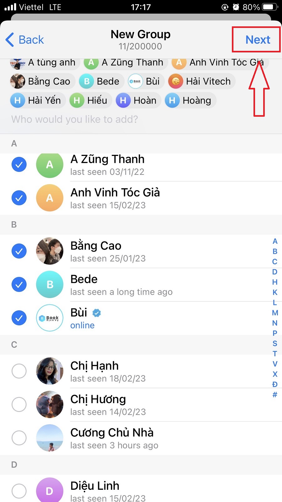 tạo nhóm telegram