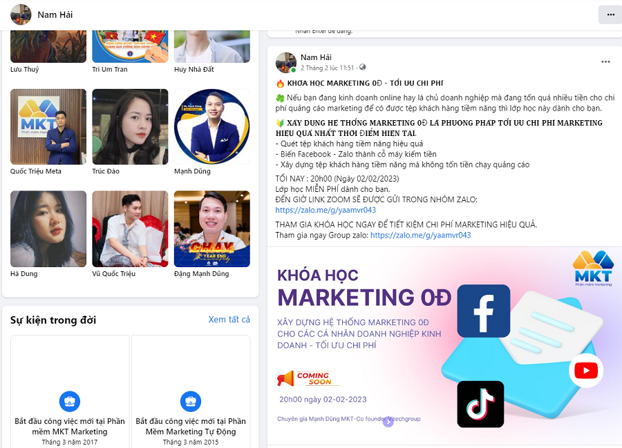 xây dựng profile cá nhân xây dựng profile cá nhân
