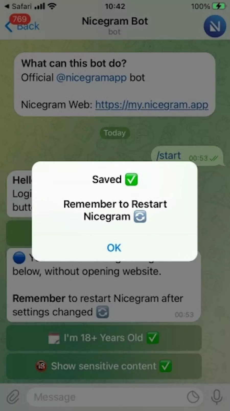 cách mở chặn hiển thị nhóm chat telegram cách mở chặn hiển thị nhóm chat telegram