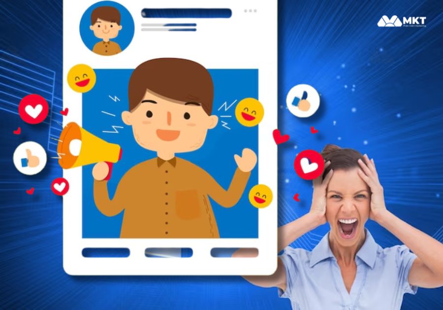 Những từ ngữ bị giảm tương tác trên Facebook