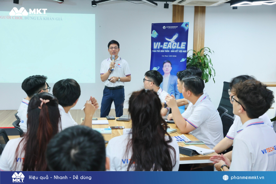Anh Lê Đức Nam - CEO tập đoàn ViTech Group chia sẻ Chương trình Vi-Eagle: Khai phá bản thân gắn kết đội ngũ