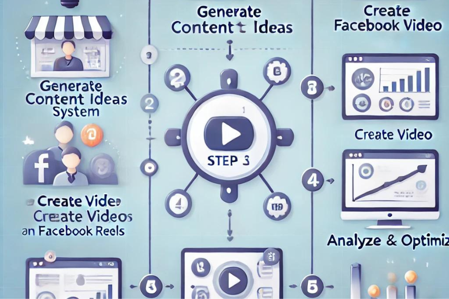 các bước xây dựng hệ thống facebook reels