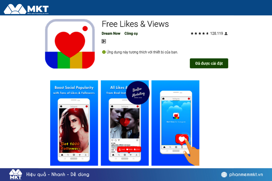 các app hack follow Instagram