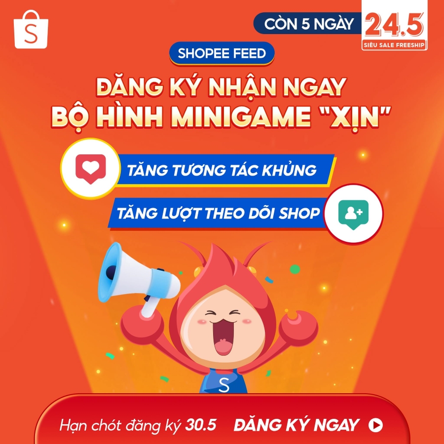 Cách hack follow Shopee dễ dàng, hiệu quả.