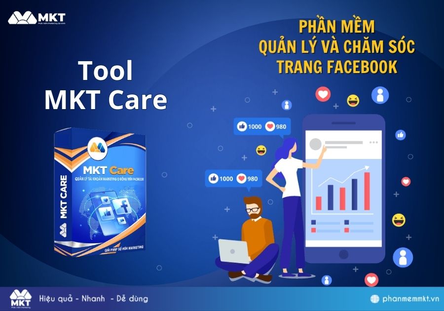 Sử dụng phần mềm quản lý tài khoản Facebook hàng loạt - MKT Care Sử dụng phần mềm quản lý tài khoản Facebook hàng loạt - MKT Care