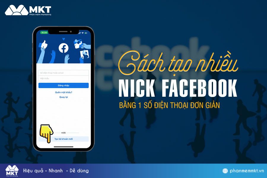 Hướng Dẫn Tạo Nhiều Nick Facebook Bằng 1 Số Điện Thoại